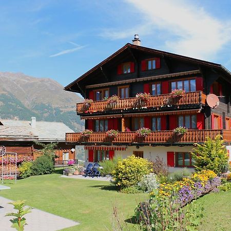 Apartamento Haus Bel-Air Grächen Habitación foto